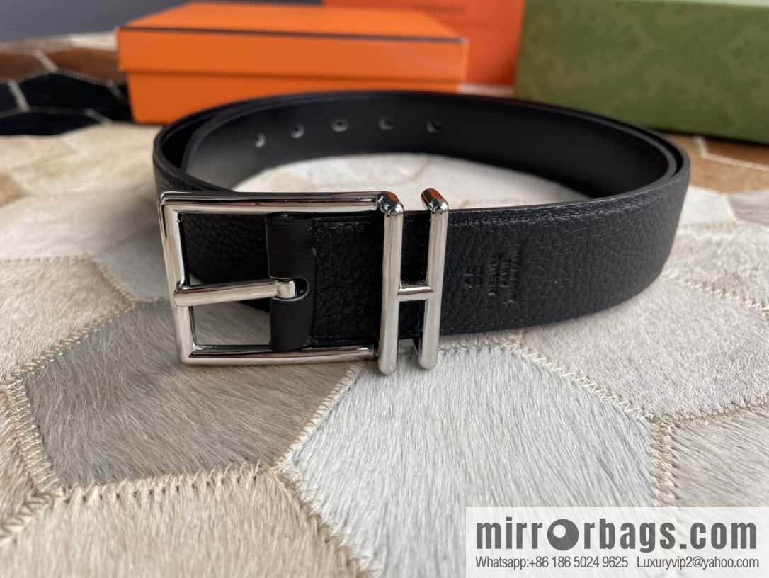 Hermes Nathan 32 PVD Double Sided Belt Belt