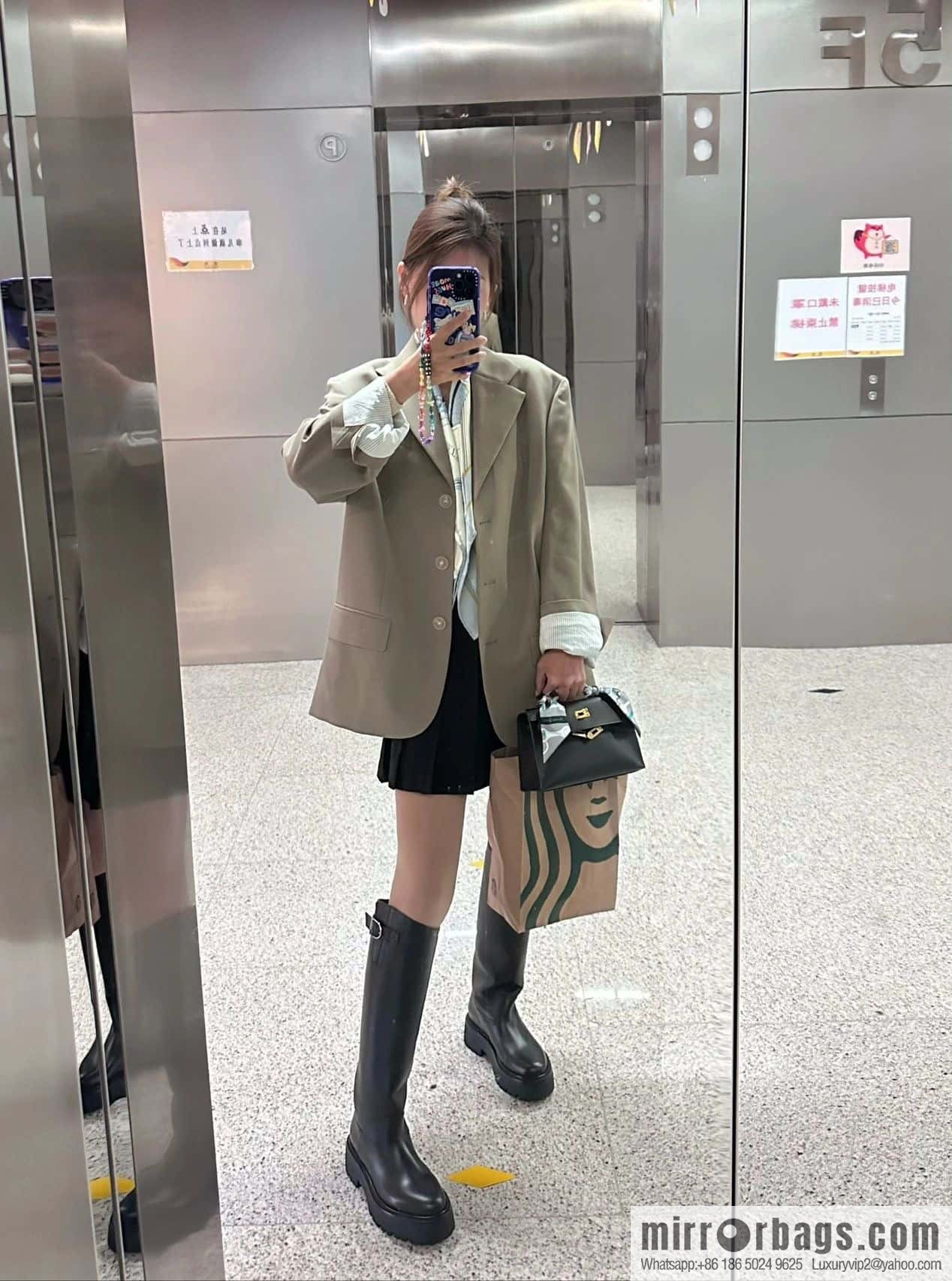 CELINE Autumn/Winter Platform Long Knight Boots