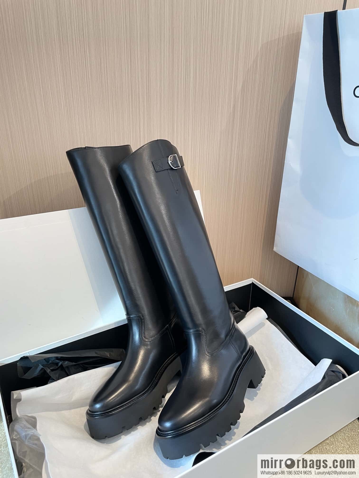 CELINE Autumn/Winter Platform Long Knight Boots