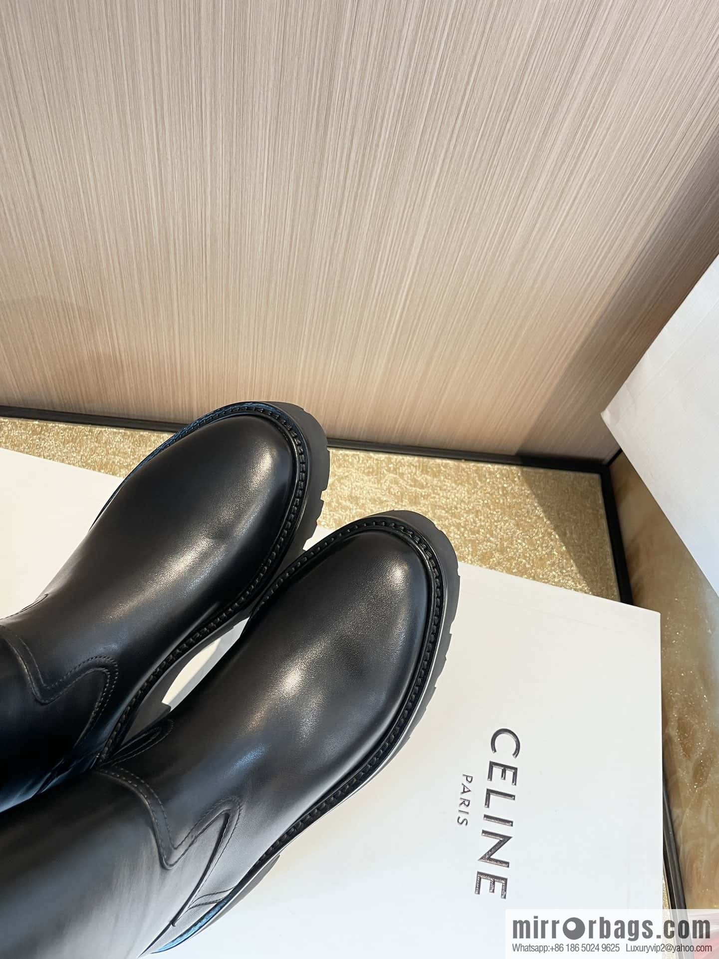 CELINE Autumn/Winter Platform Long Knight Boots