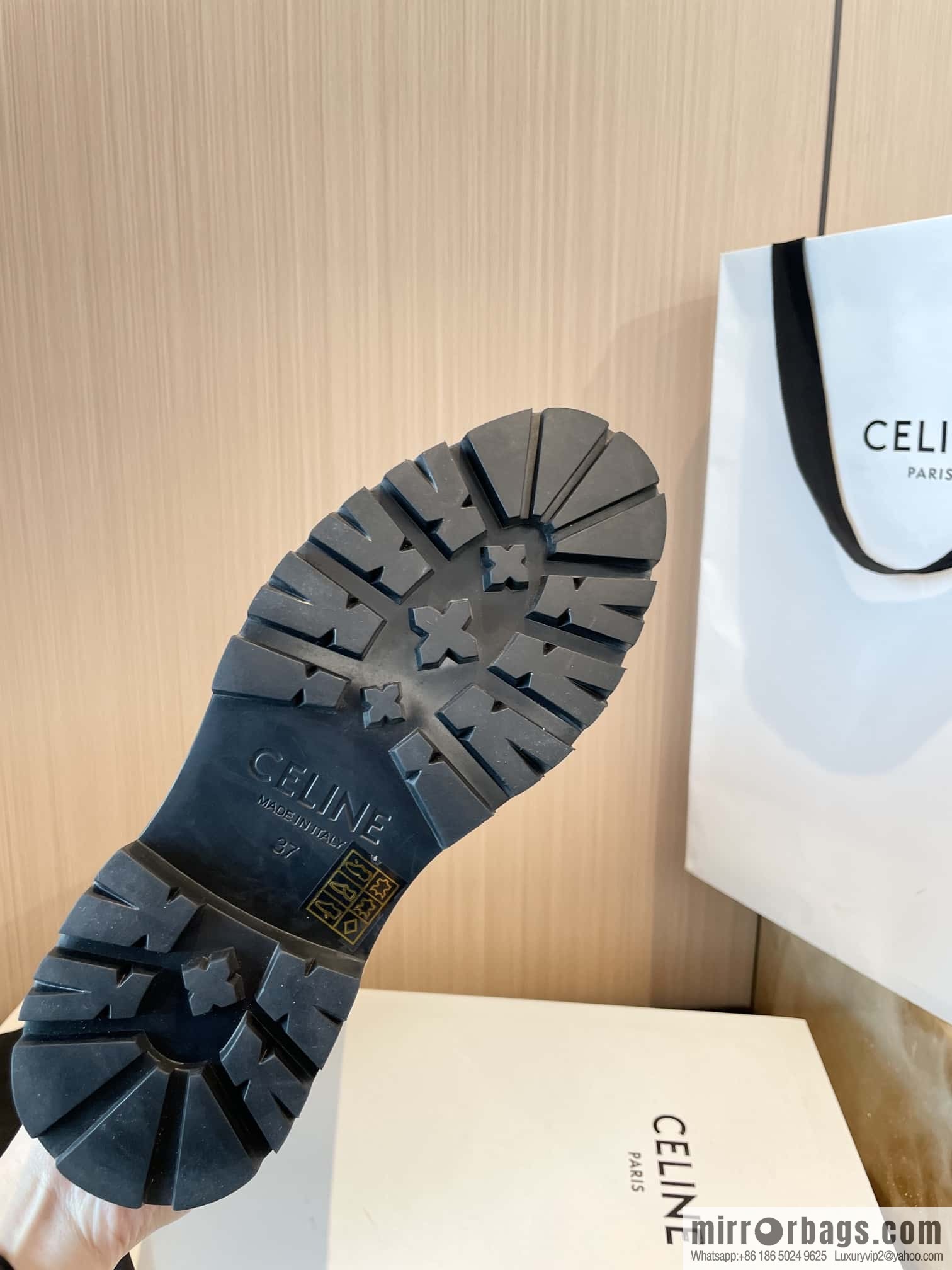 CELINE Autumn/Winter Platform Long Knight Boots