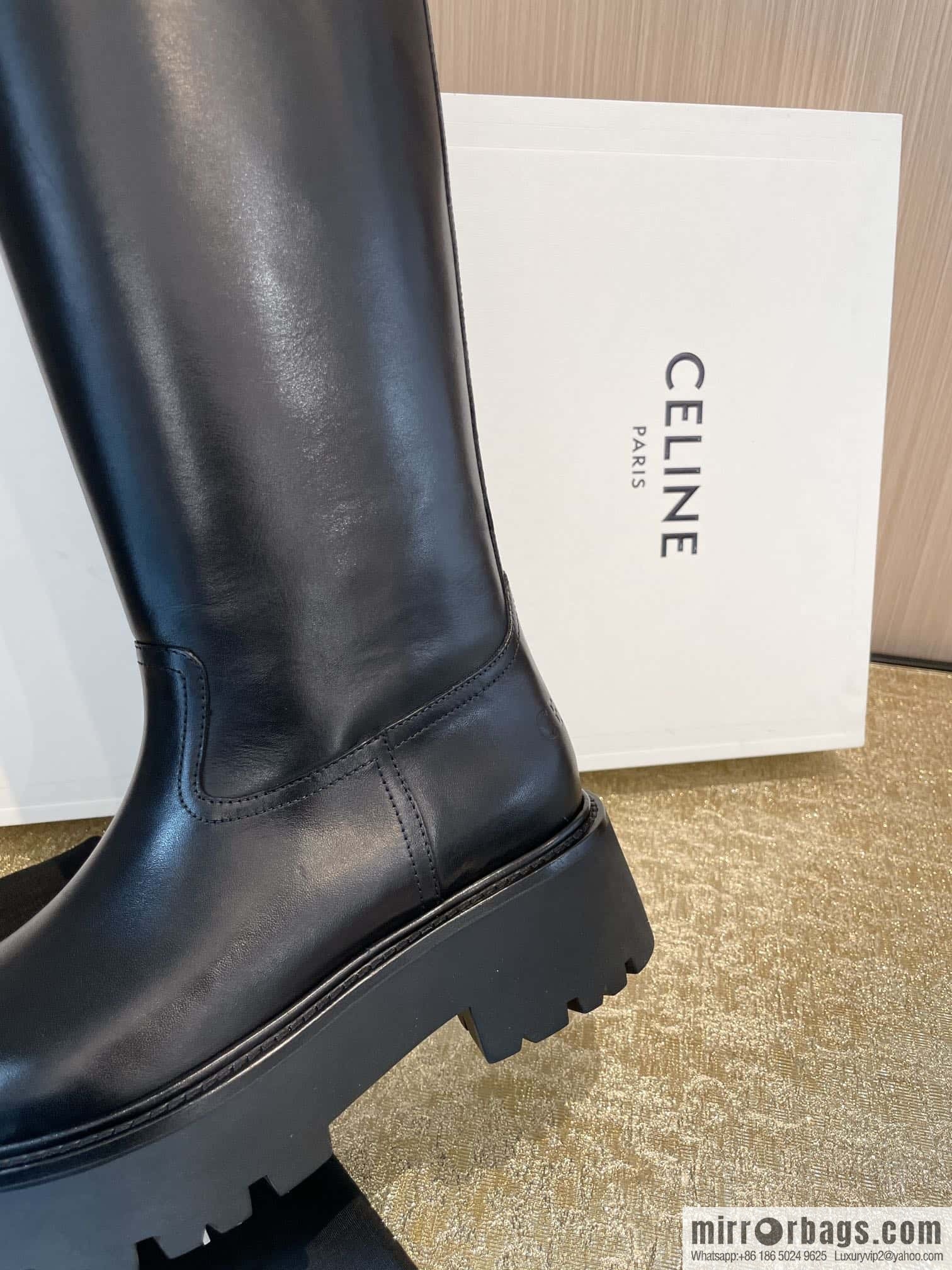 CELINE Autumn/Winter Platform Long Knight Boots