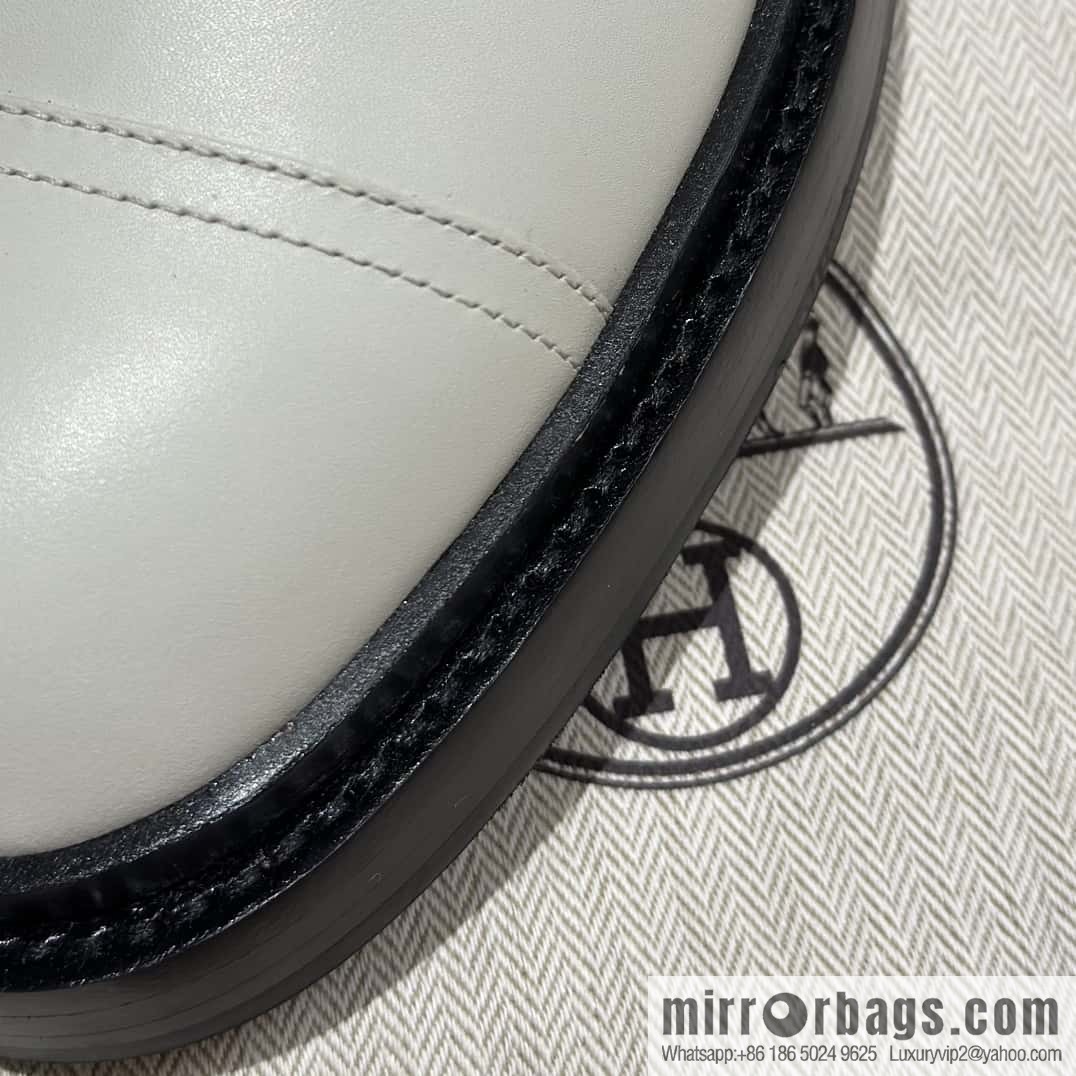 Hermès Calfskin Kelly Martin Boots