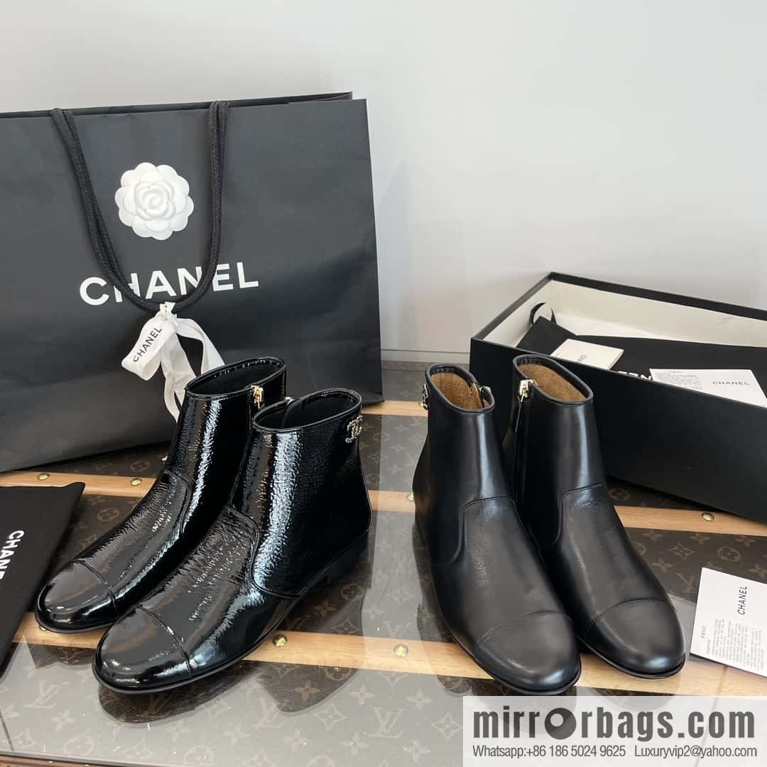 CHANEL Xiaoxiang Chelsea Boots