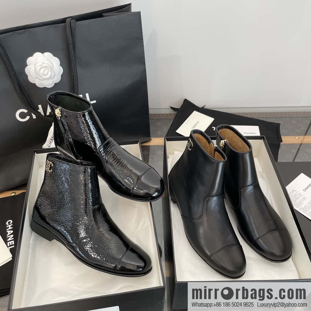 CHANEL Xiaoxiang Chelsea Boots