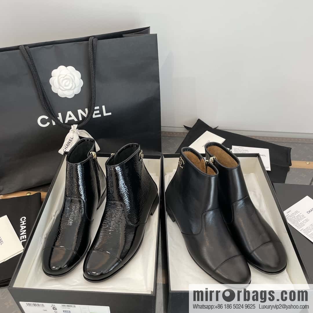 CHANEL Xiaoxiang Chelsea Boots