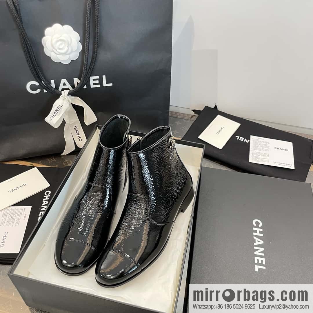 CHANEL Xiaoxiang Chelsea Boots