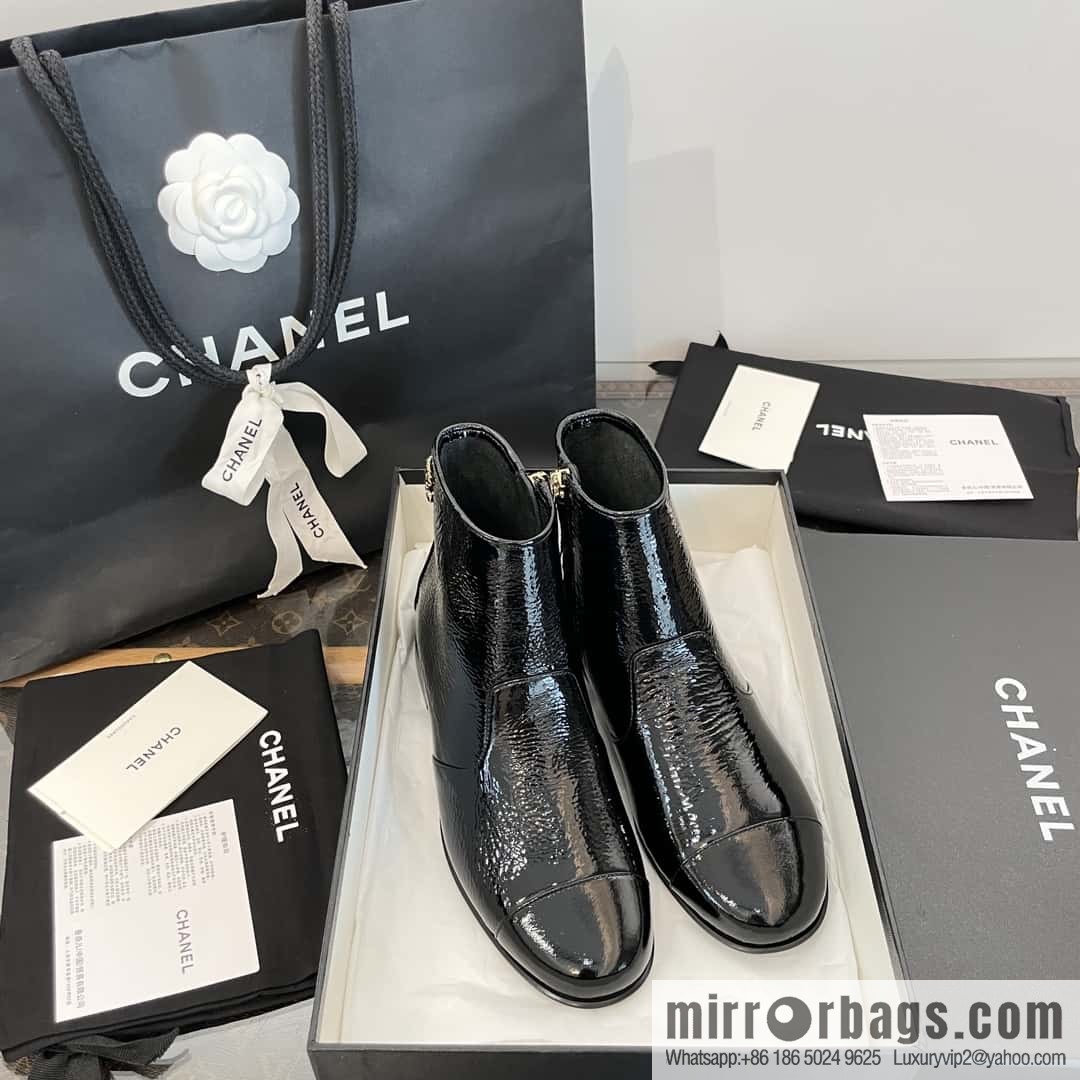 CHANEL Xiaoxiang Chelsea Boots