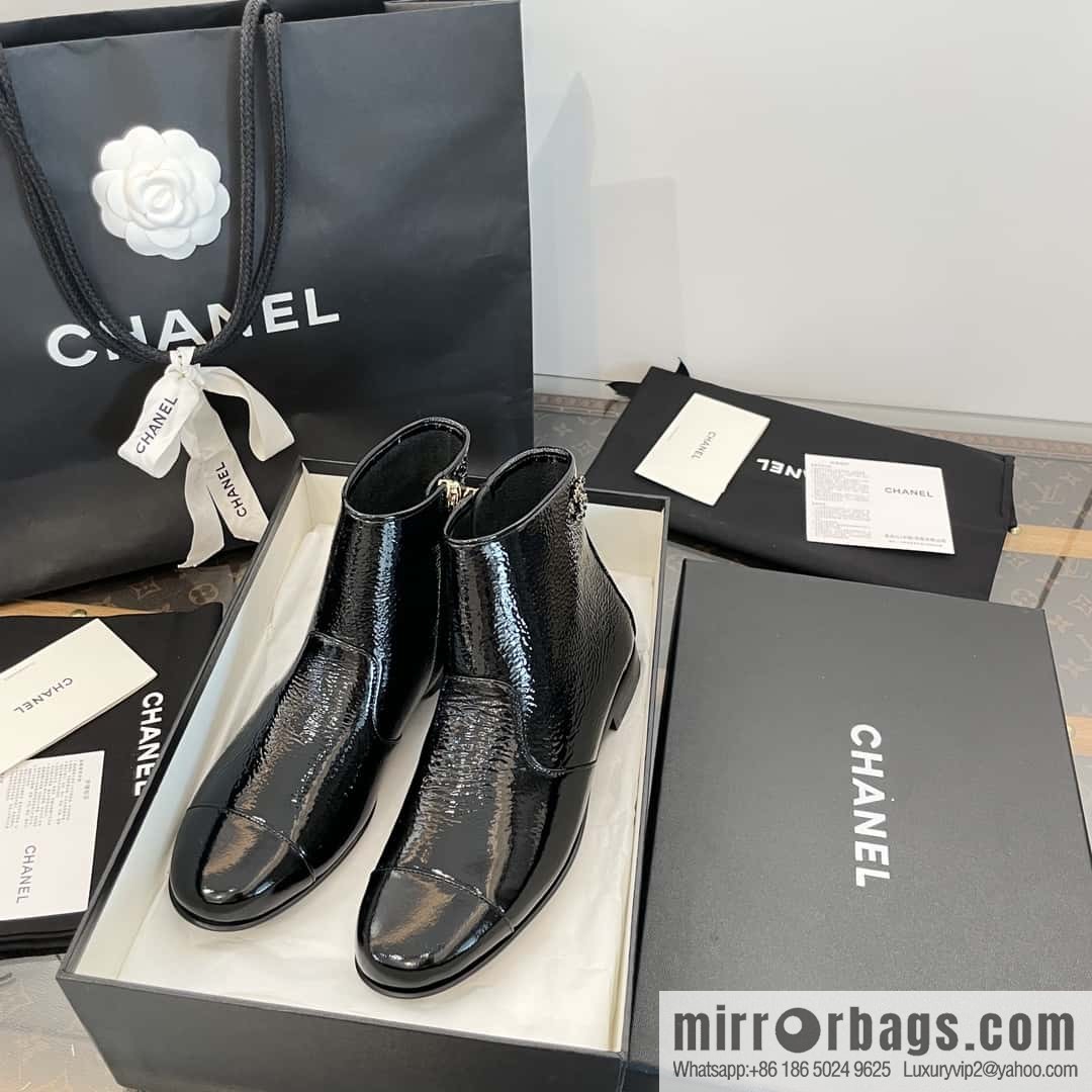 CHANEL Xiaoxiang Chelsea Boots