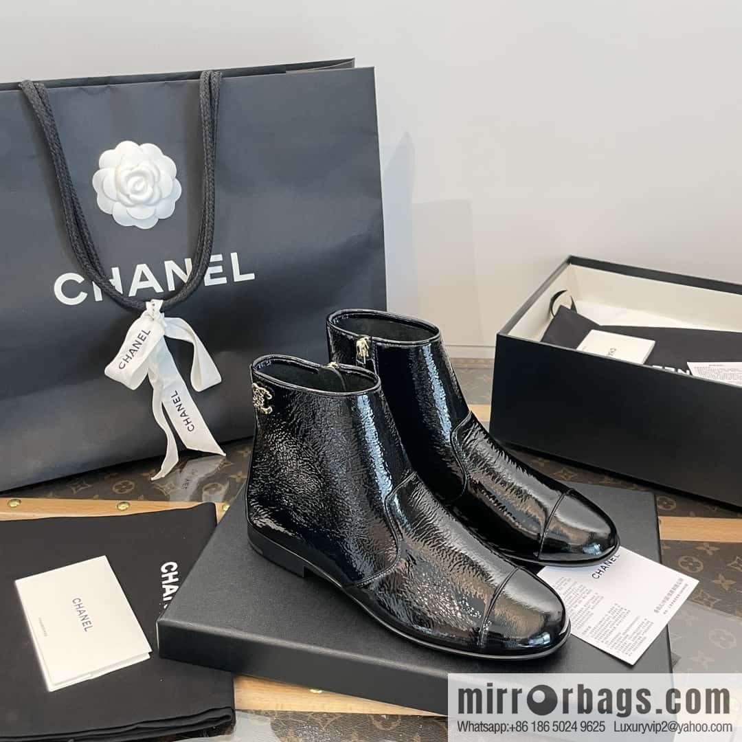 CHANEL Xiaoxiang Chelsea Boots