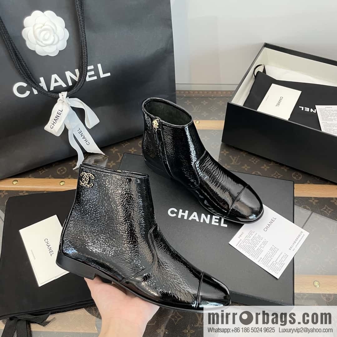 CHANEL Xiaoxiang Chelsea Boots