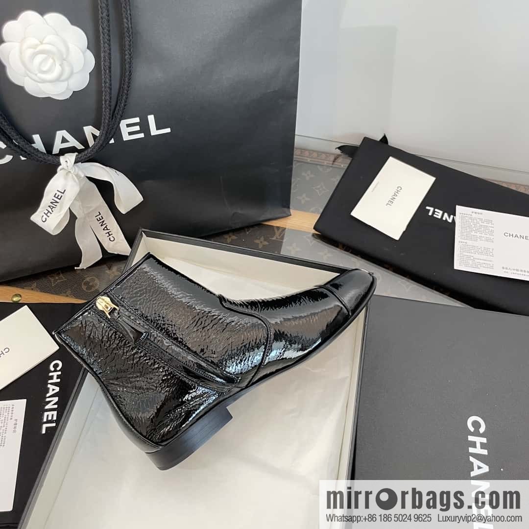 CHANEL Xiaoxiang Chelsea Boots