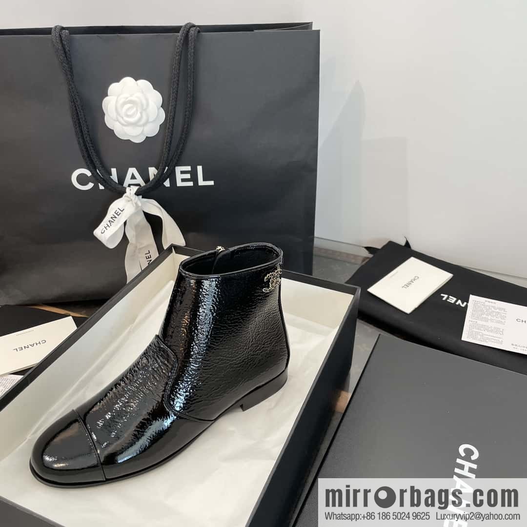 CHANEL Xiaoxiang Chelsea Boots