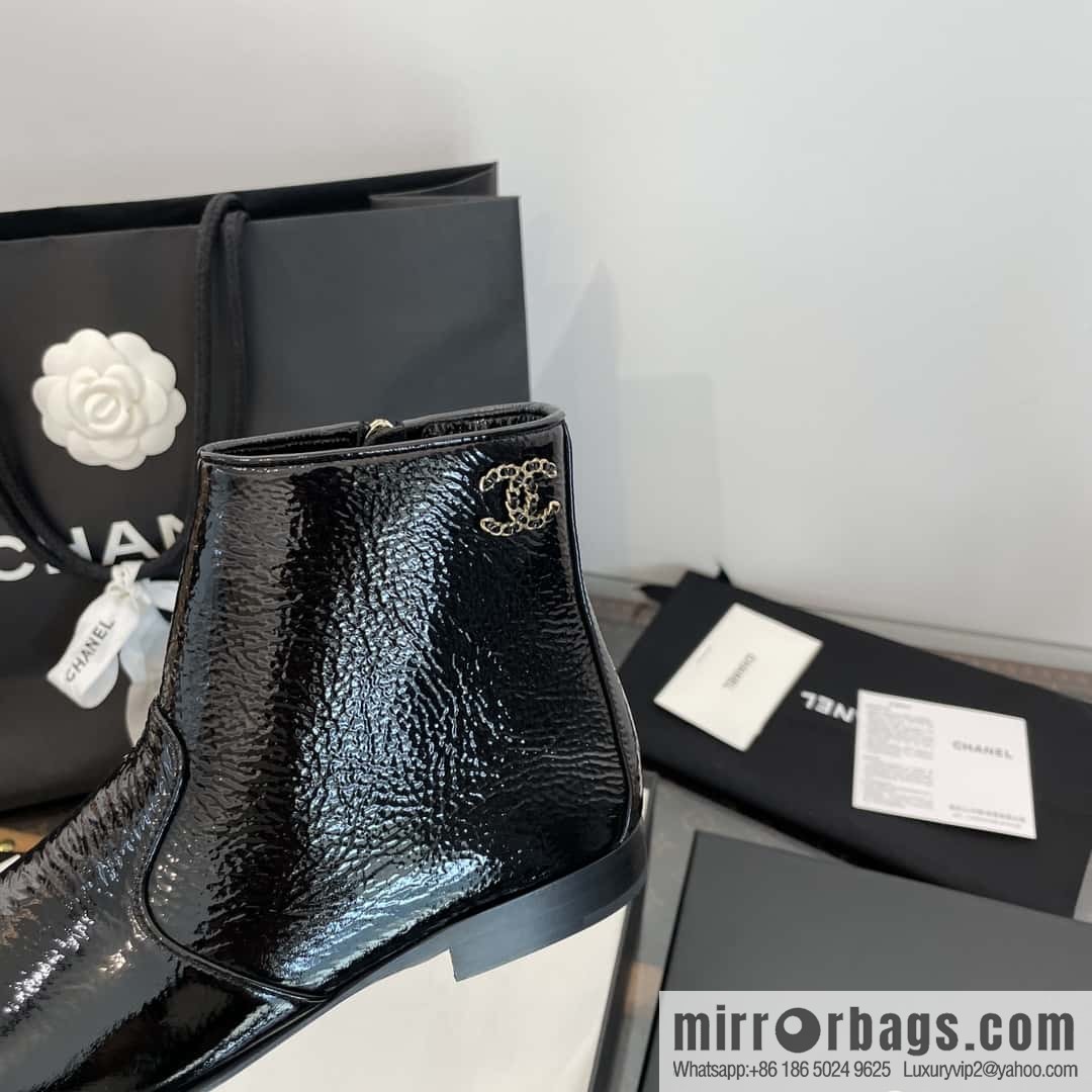 CHANEL Xiaoxiang Chelsea Boots