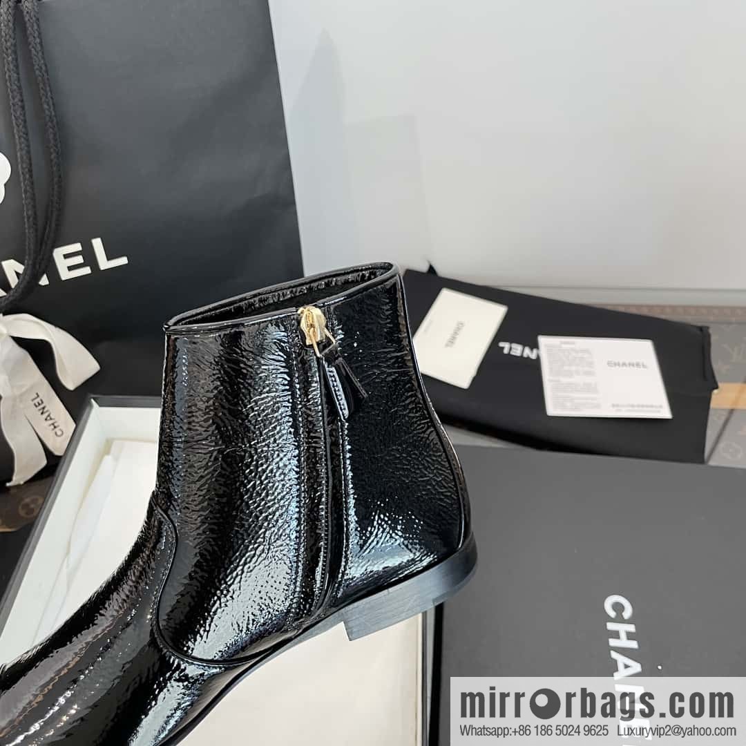 CHANEL Xiaoxiang Chelsea Boots
