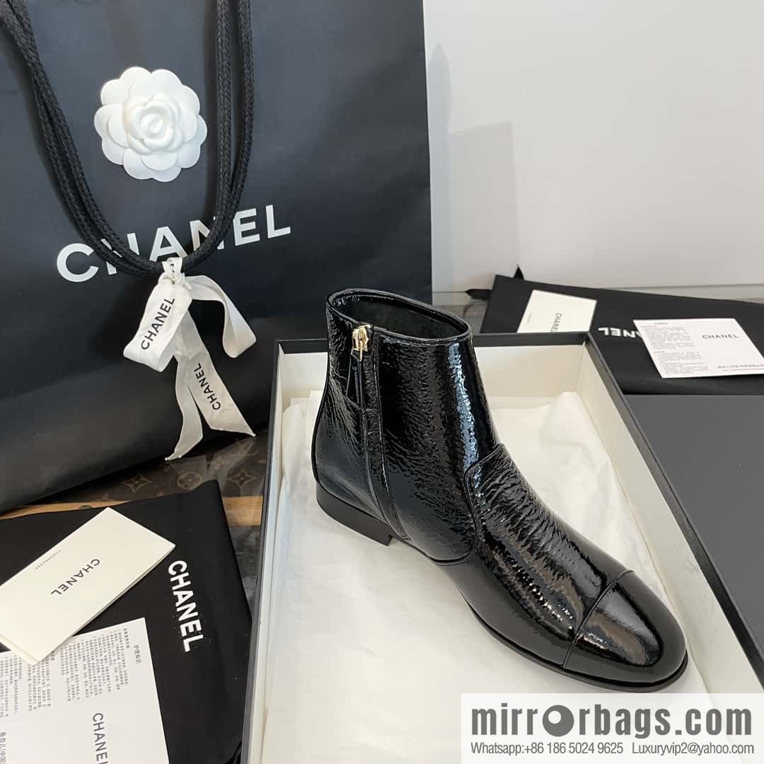 CHANEL Xiaoxiang Chelsea Boots