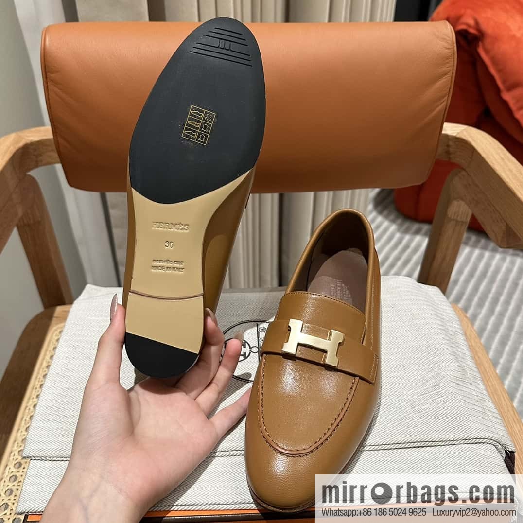 Hermès H Classic Loafers