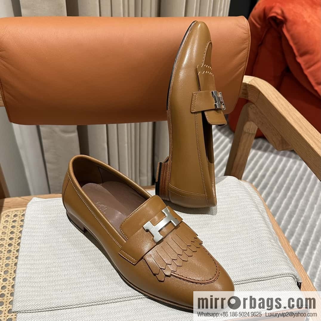 Hermès H Classic Loafers