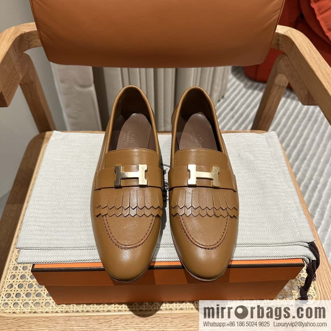Hermès H Classic Loafers