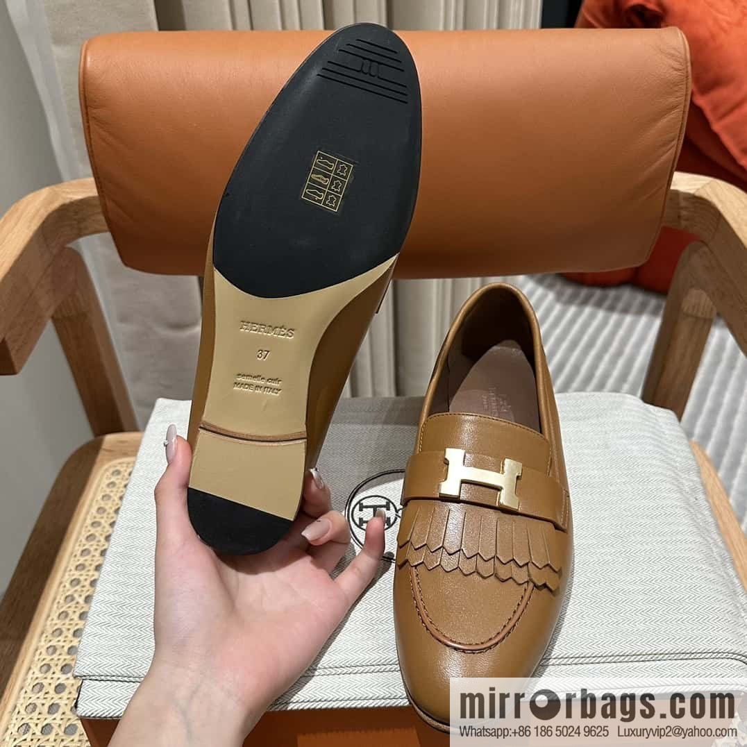 Hermès H Classic Loafers