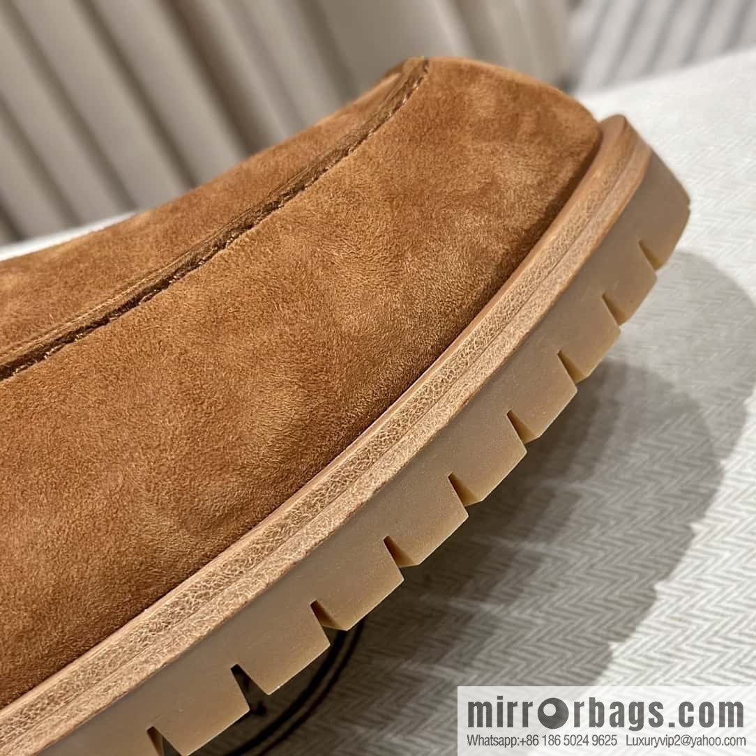 Hermès calfskin Faubourg loafers