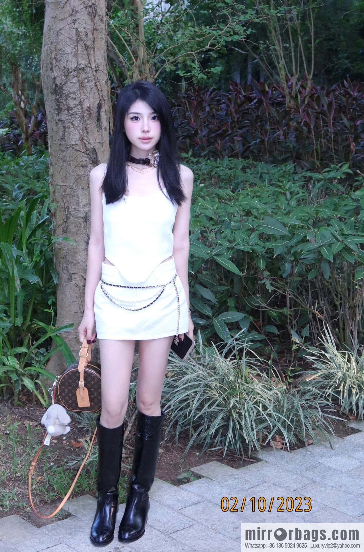 CHANEL autumn/winter rhombus patent leather knight boots