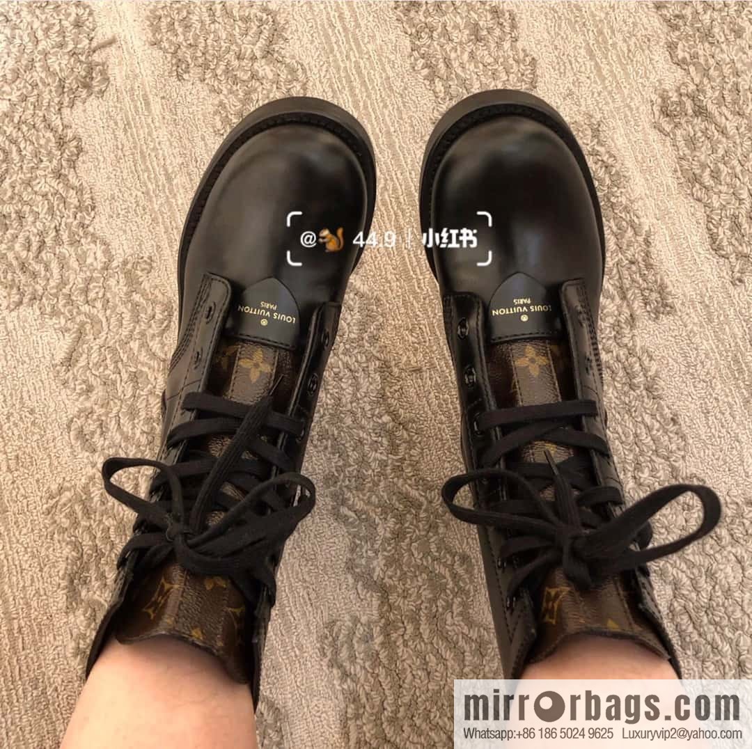 LV Classic Motorcycle Martin Boots