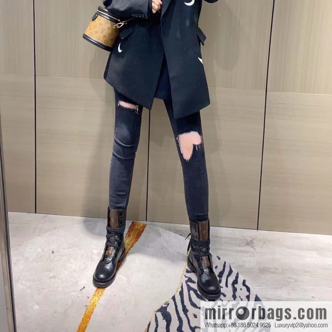 LV Classic Motorcycle Martin Boots