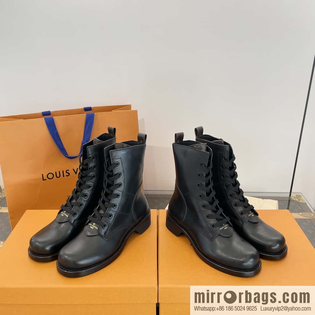 LV Classic Motorcycle Martin Boots