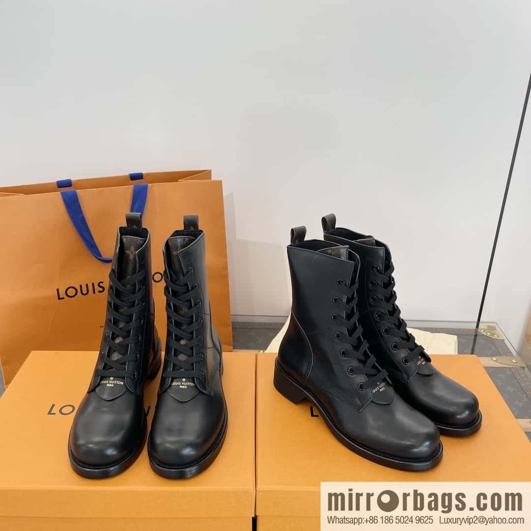 LV Classic Motorcycle Martin Boots