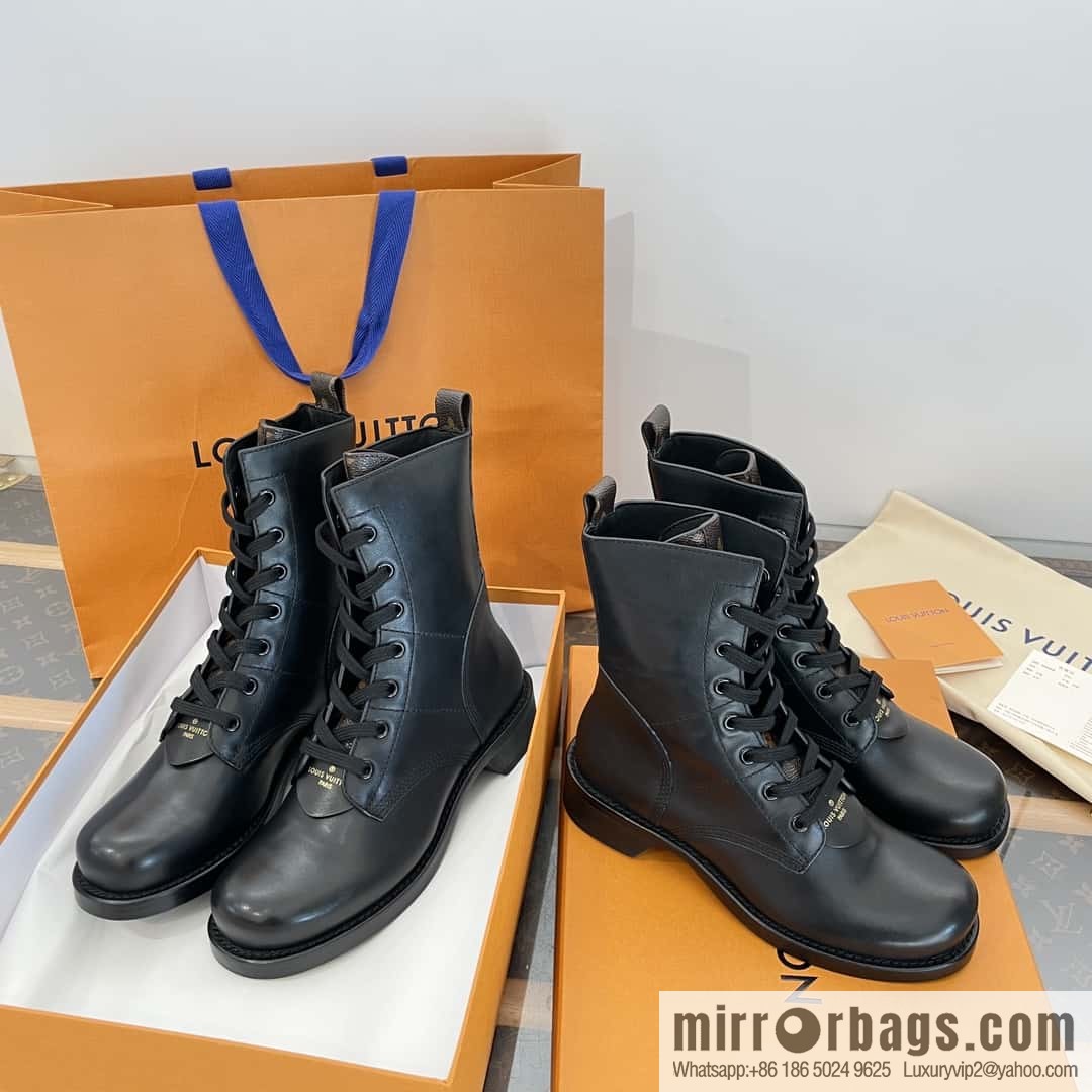 LV Classic Motorcycle Martin Boots