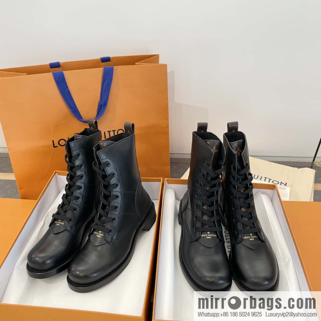 LV Classic Motorcycle Martin Boots