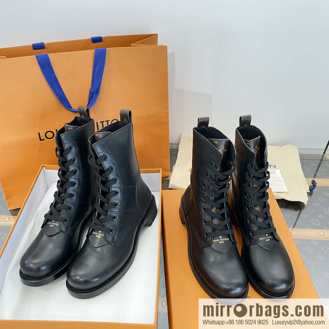 LV Classic Motorcycle Martin Boots