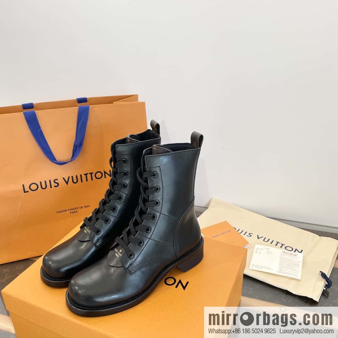 LV Classic Motorcycle Martin Boots