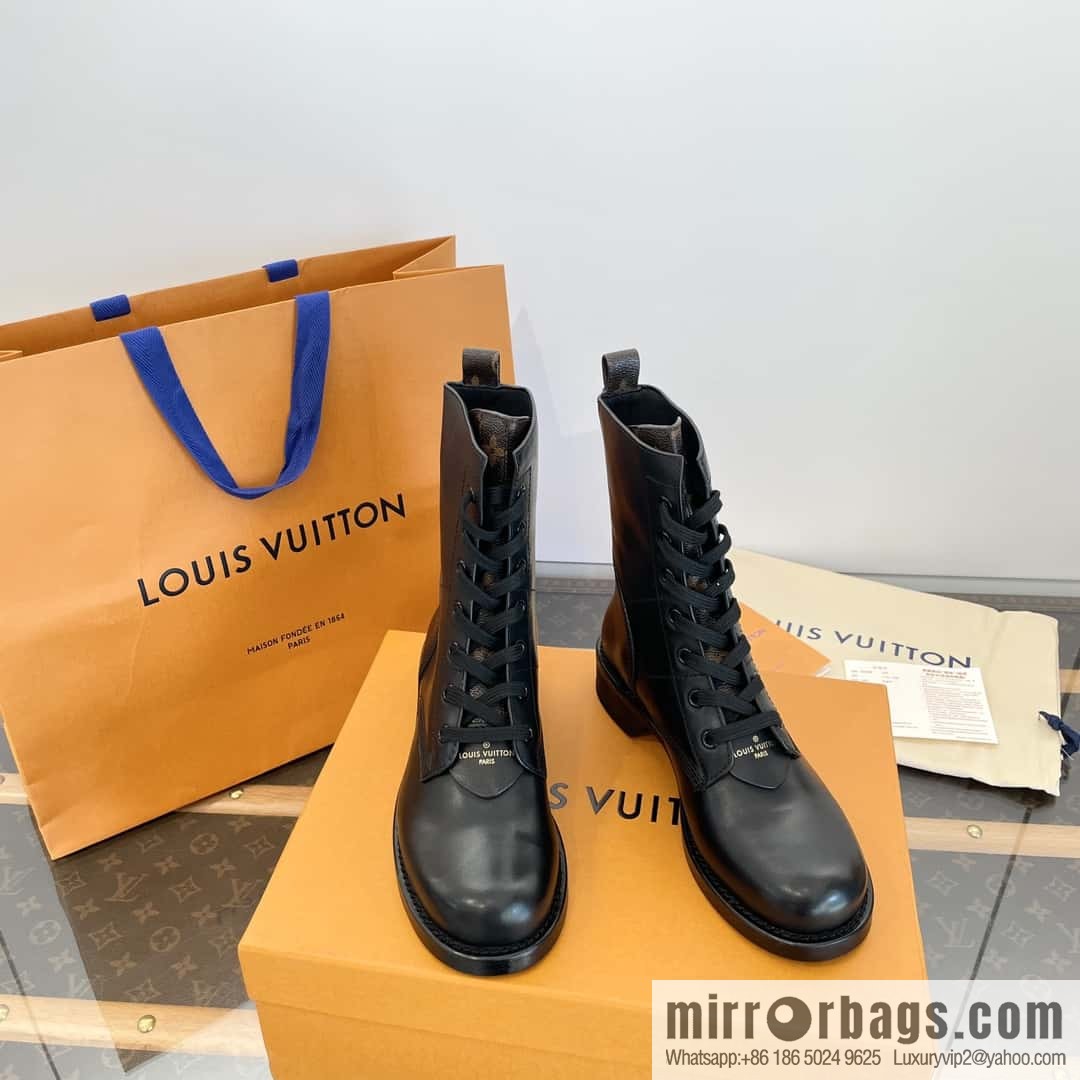 LV Classic Motorcycle Martin Boots
