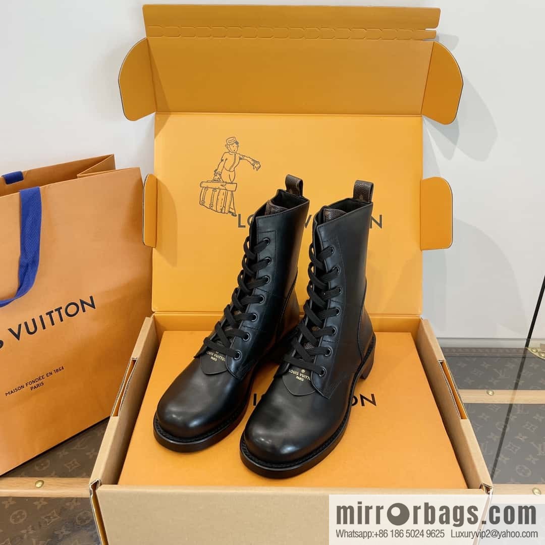 LV Classic Motorcycle Martin Boots