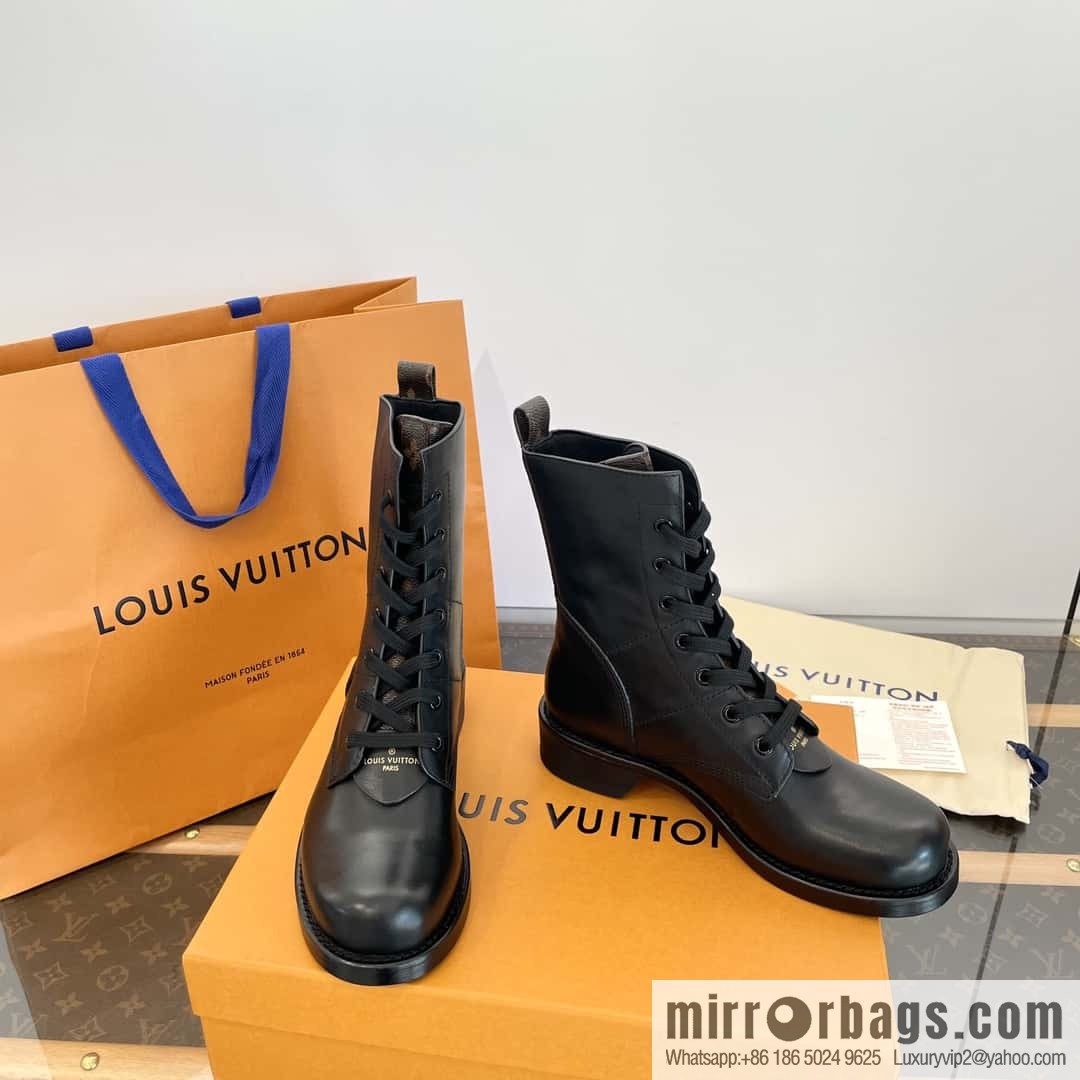 LV Classic Motorcycle Martin Boots