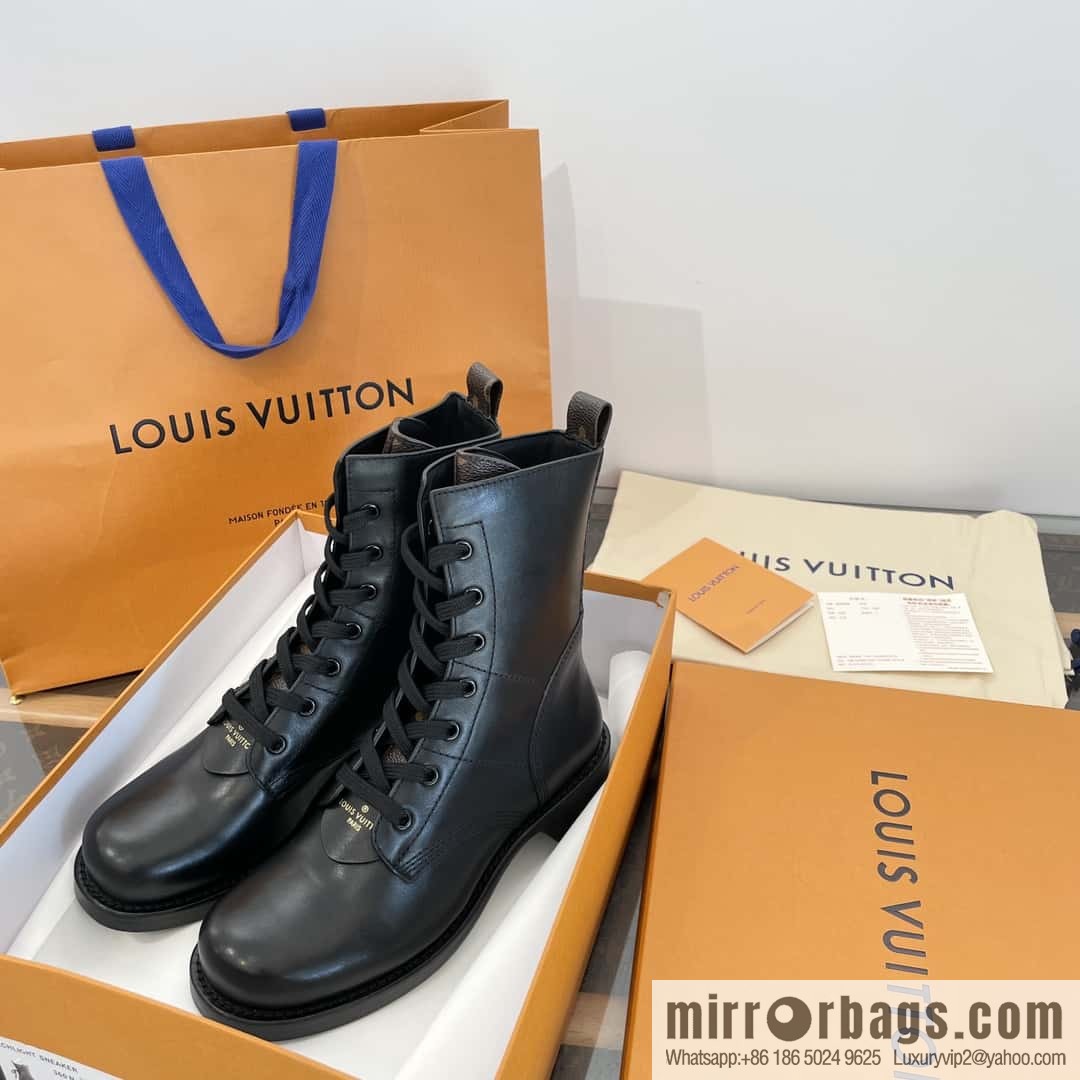 LV Classic Motorcycle Martin Boots
