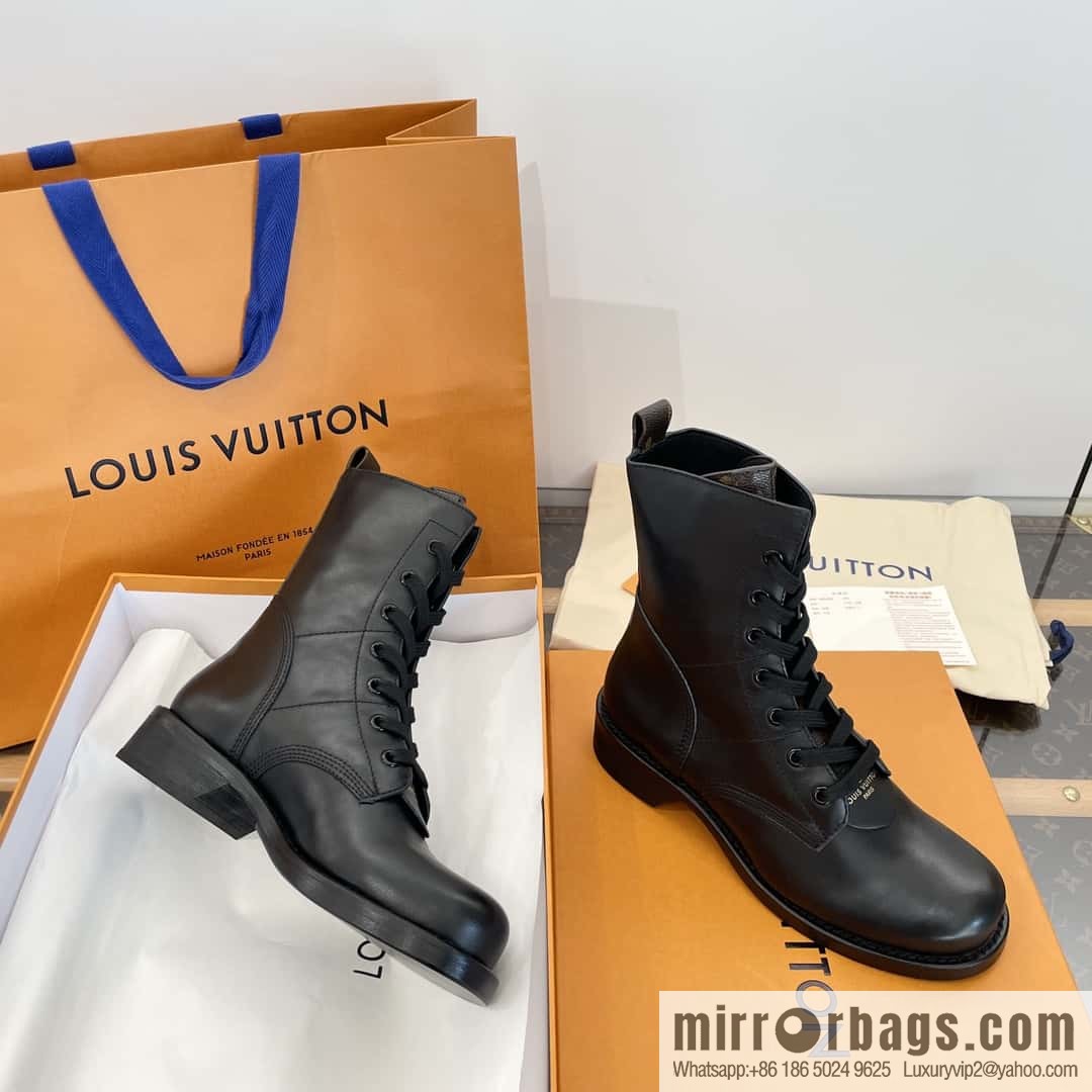 LV Classic Motorcycle Martin Boots