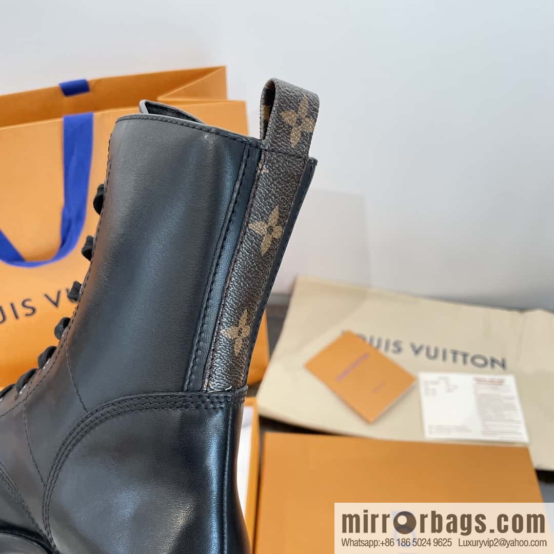LV Classic Motorcycle Martin Boots