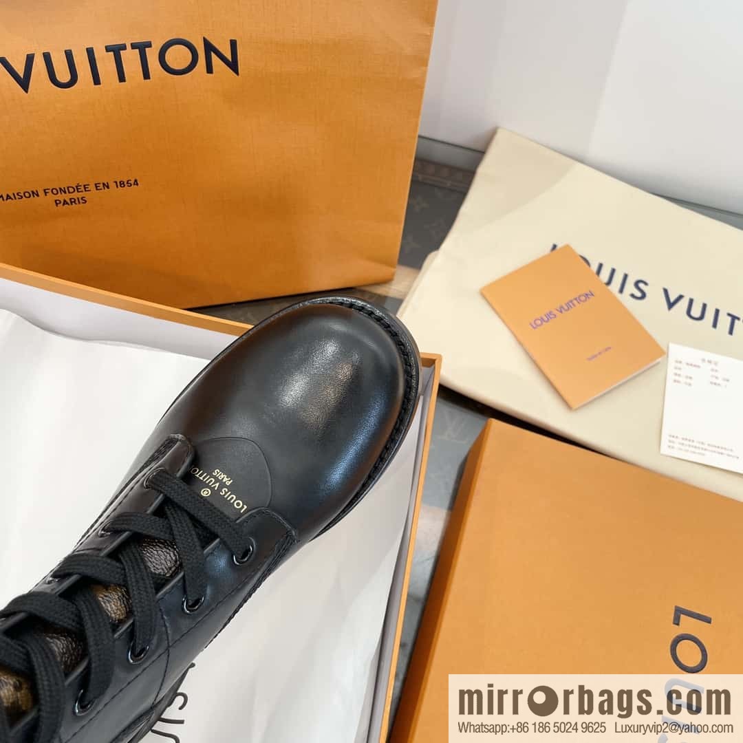 LV Classic Motorcycle Martin Boots