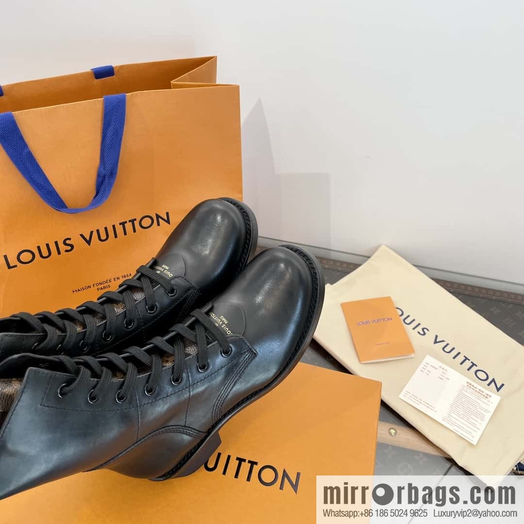 LV Classic Motorcycle Martin Boots