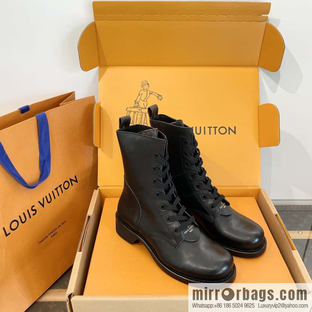 LV Classic Motorcycle Martin Boots