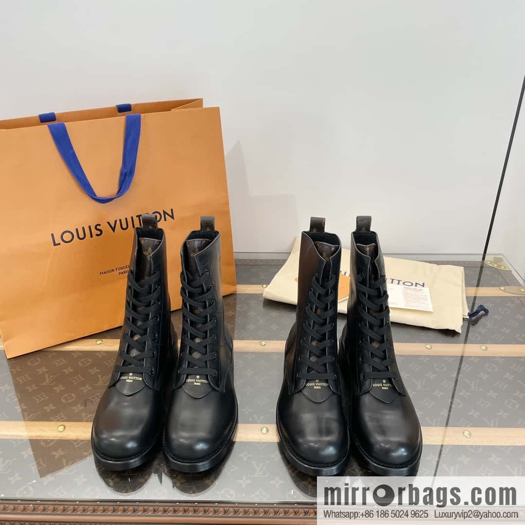 LV Classic Motorcycle Martin Boots