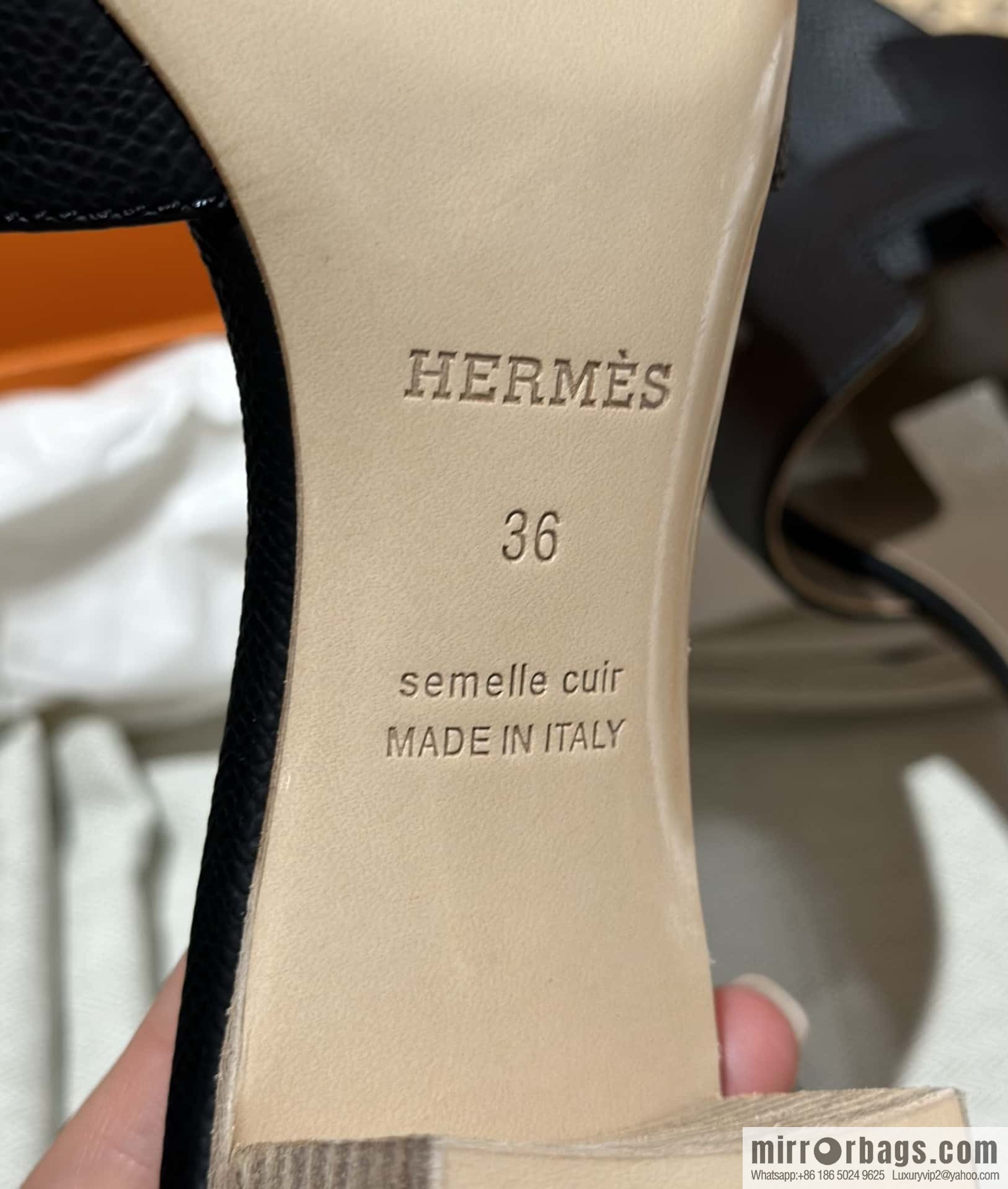 Hermes H Classic High Heels Sandals