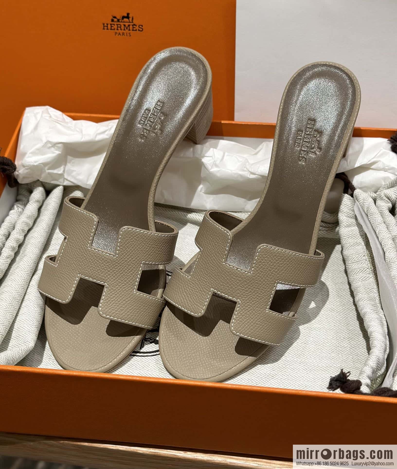 Hermes H Classic High Heels Sandals