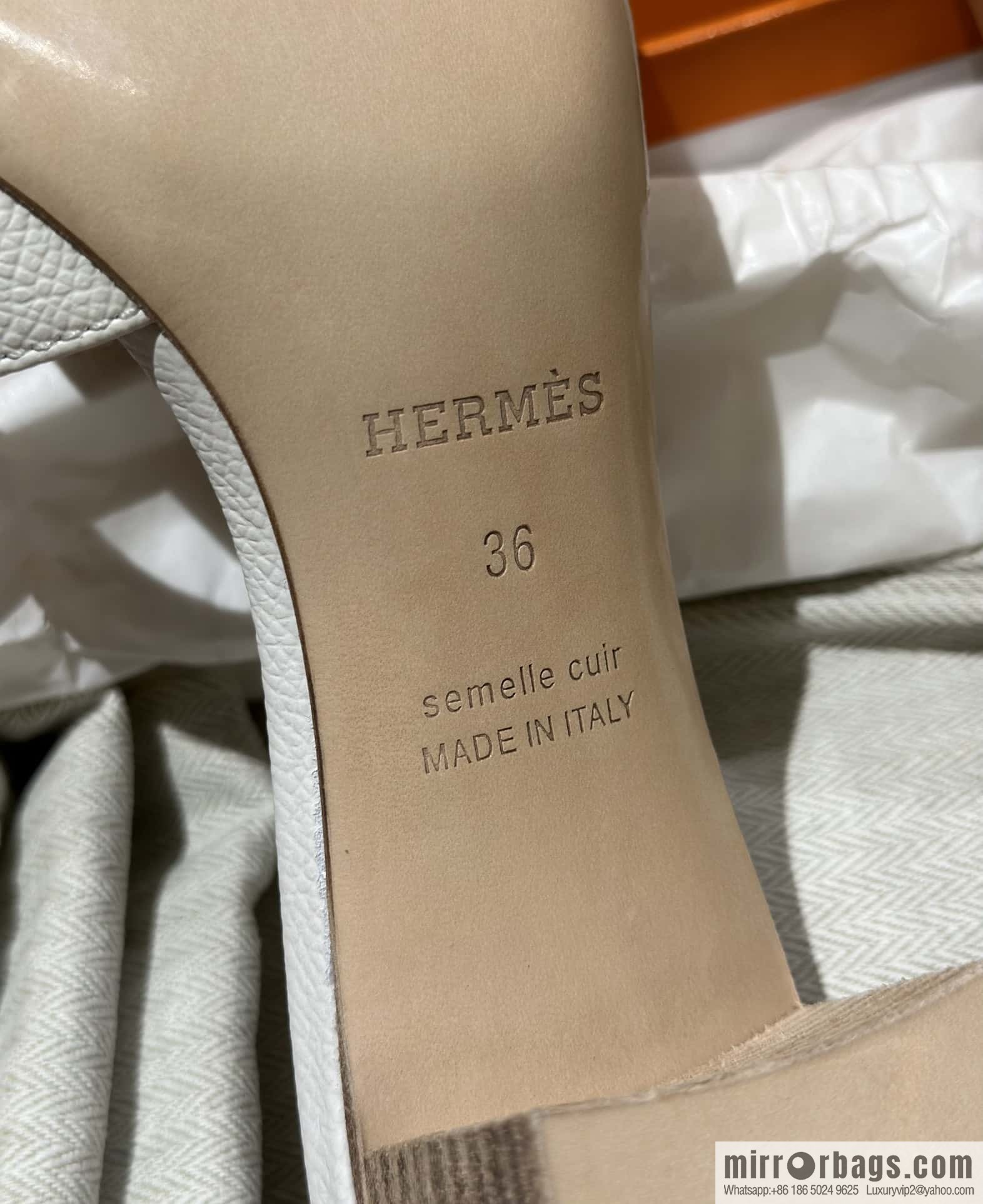 Hermes H Classic High Heels Sandals