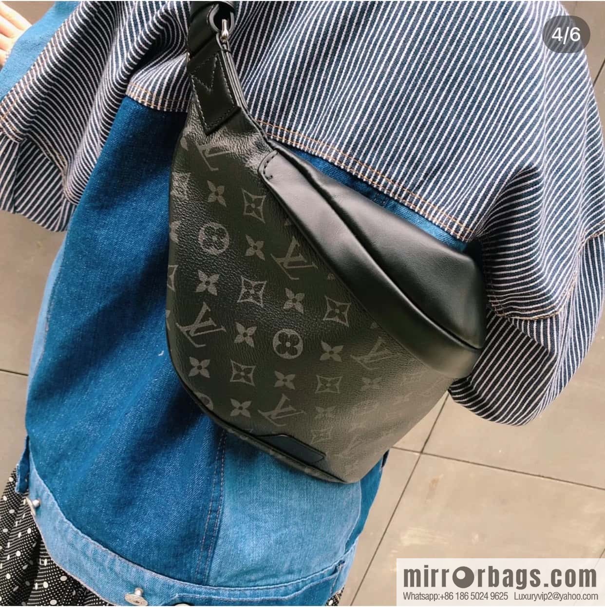LV M46035 DISCOVERY Small fanny pack