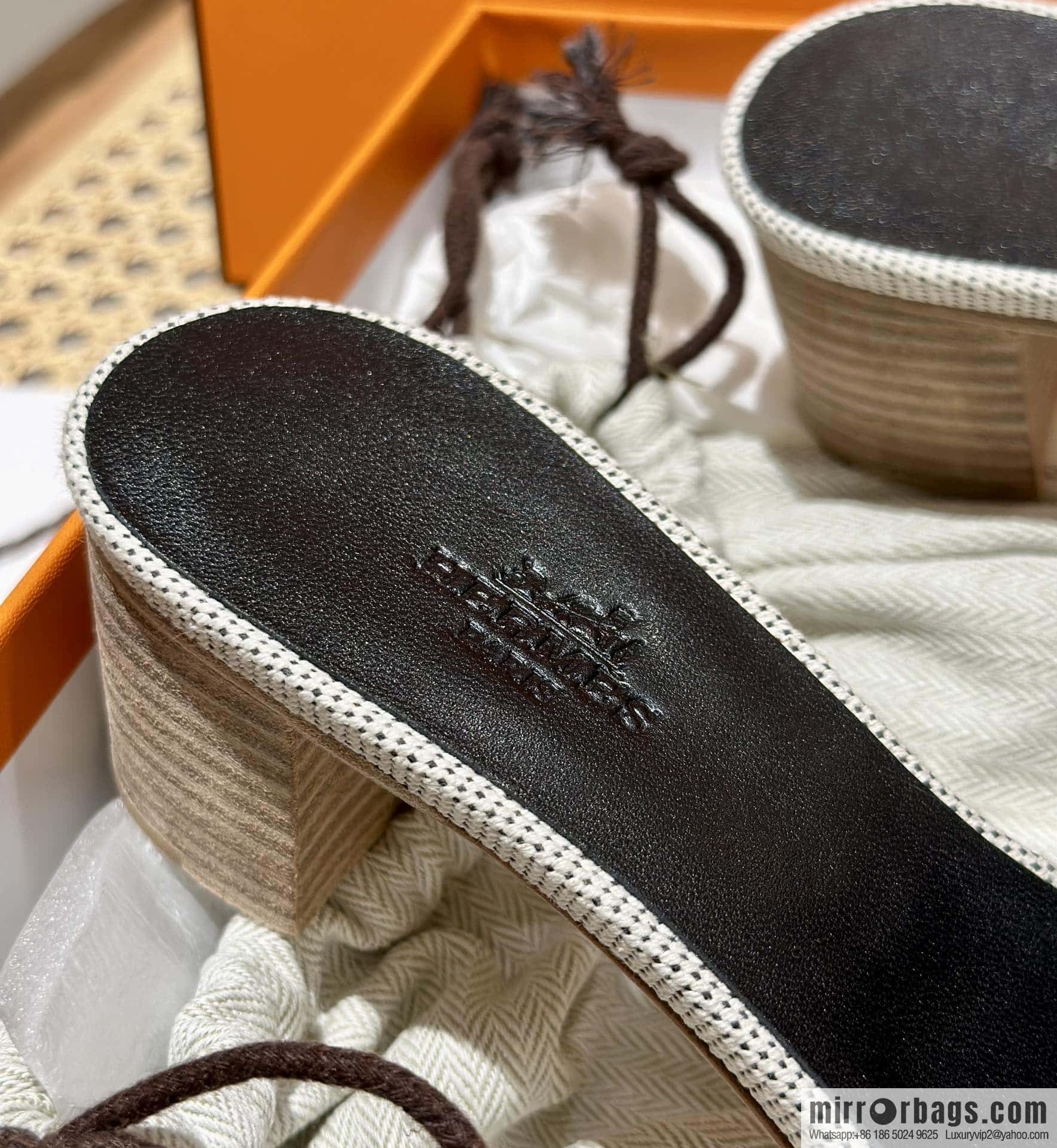 Hermes, black patchwork heels
