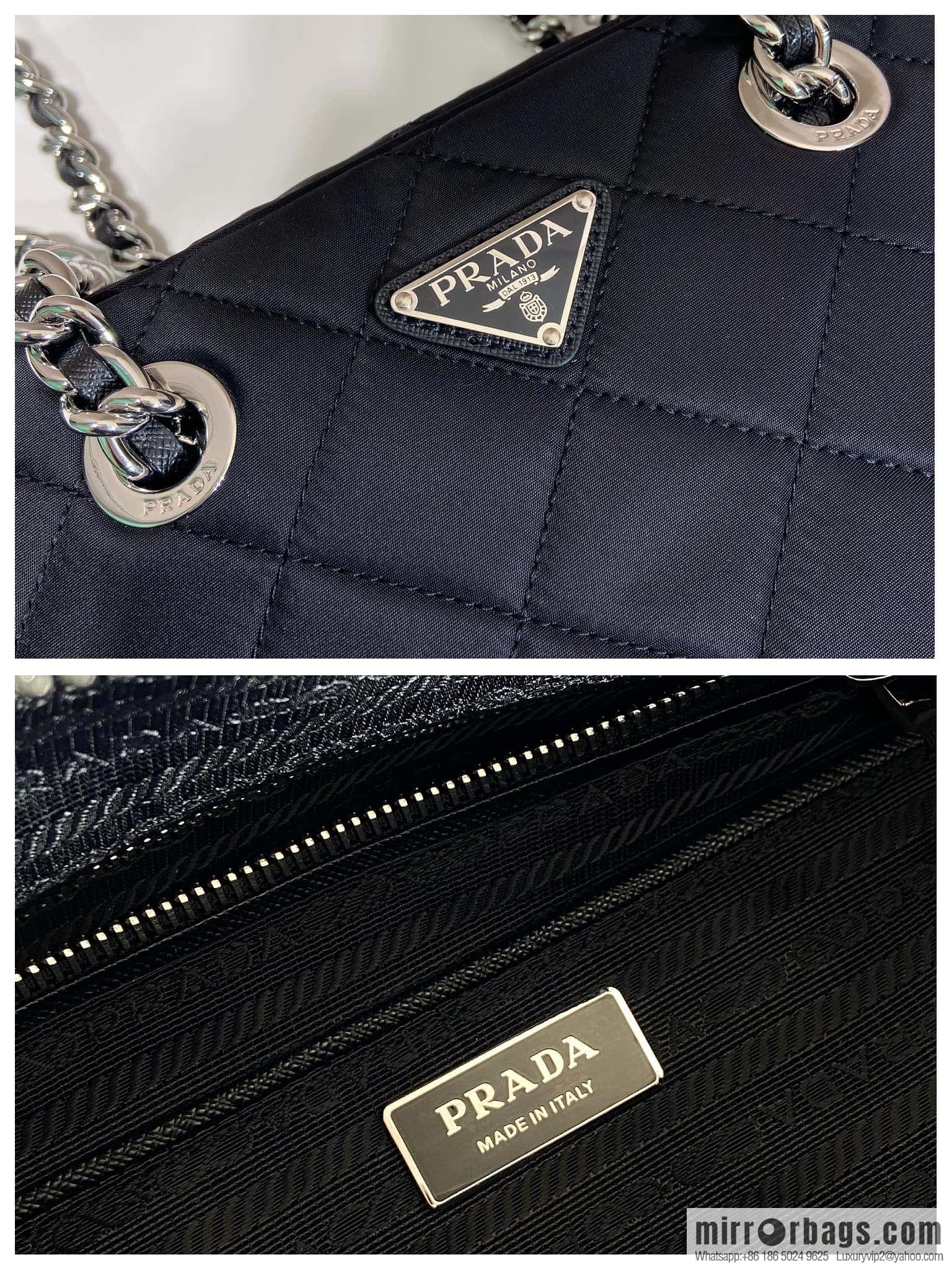 PRADA Prada imported nylon fabric, medieval camera bag 🎉 1BD641 large